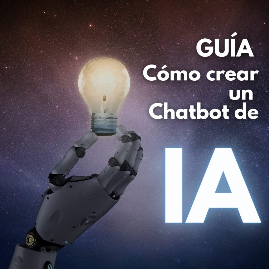 portada como crear un chatbot de IA