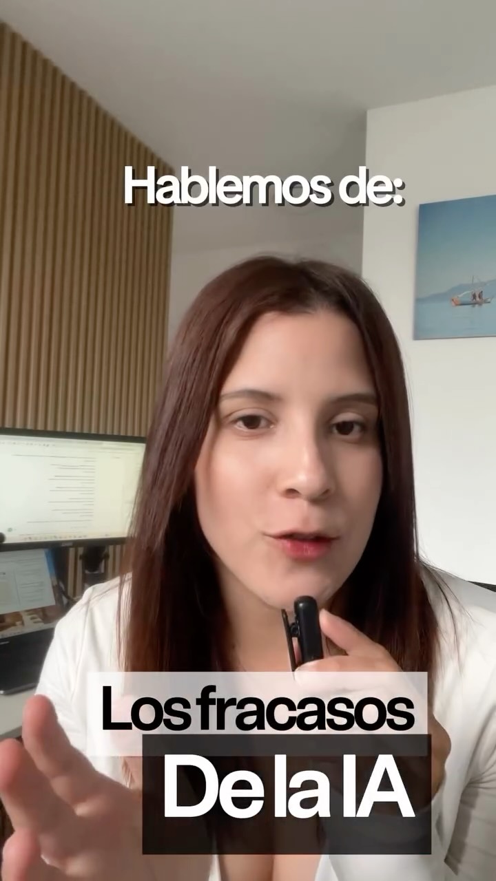 Si la IA te está fallando, el problema casi nunca es la herramienta.

La mayoría de los fracasos vienen de meter IA en empresas que no cambian su forma de trabajar. Procesos confusos, equipos cerrados y cero sistema detrás. Así no hay tecnología que aguante.

La IA no funciona por acumular herramientas, funciona cuando hay un sistema claro y una cultura dispuesta a adoptarlo. Si no entiendes cómo trabaja tu empresa, la IA solo rellena espacios.

No se trata de adaptar la empresa a la IA. Se trata de cambiar primero cómo trabajas.