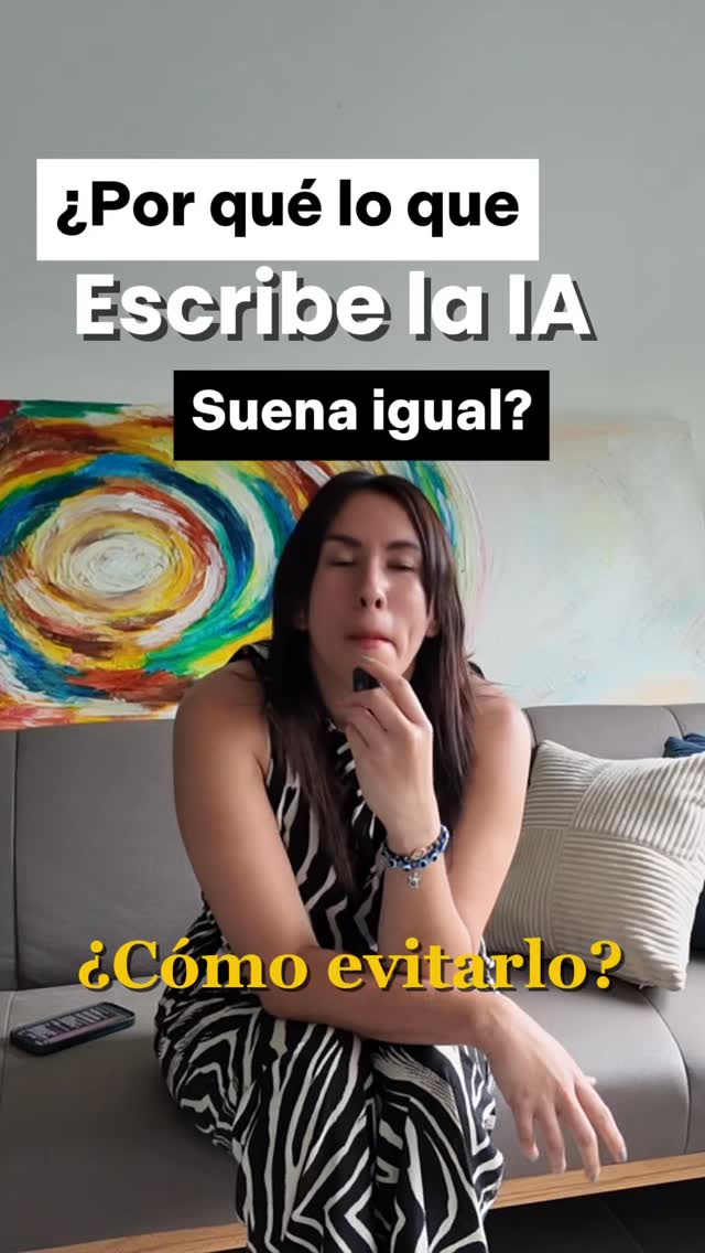 ¿Por qué todo lo qué se e scribe con IA suena igual? 

¿Qué son las figures literarias y qué tie en qué ver con la #inteligenciaartificial ?

Aca te lo contamos 

#ia #instagramreels #chatgpt #tech