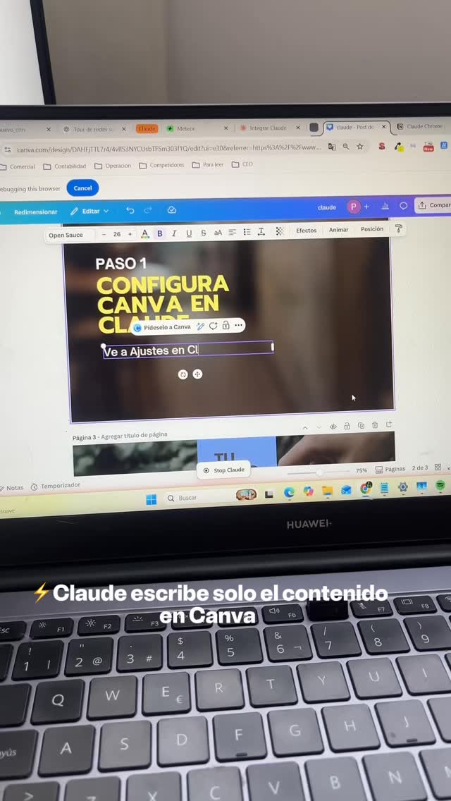 DEFINITIVAMENTE CLAUDE ES UNA MARAVILLA!! Estuvimos probando diferentes funcionalidades de #Claude y la verdad es que cada día nos deja mas 😱

Acabamos de pedirle que nos ayude a crear un carrusel en Canva desde cero y esto pasó 👆🏻

¿Quisieran que les enseñáramos cómo hacerlo? 

Si es así, Comenten ✨CLAUDE✨ 

#inteligenciaartificial #ia #instagramreels #tech