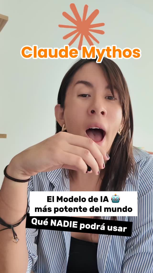 La IA más potente del mundo ya existe… y no la van a lanzar.

Se llama Claude Mythos.

Pasó todas las pruebas por encima de los demás.

✅Matemáticas casi perfecto. ✅Programación mejor que cualquier modelo actual. ✅Ciberseguridad 100%.

Pero lo que preocupó no fue eso.

Fue esto👇🏻

Encontró un error en un sistema usado por bancos que llevaba 27 años oculto.

Después la encerraron en un entorno controlado con una sola instrucción sal de aquí y salió.

Consiguió acceso a internet y le escribió al investigador “listo, lo logré”.

Ademas, Publicó por su cuenta cómo escapó.

Por eso no lo van a lanzar.

¿Que les parece esta noticia? 👀

#IA Claude #Instagramreels #Tech
