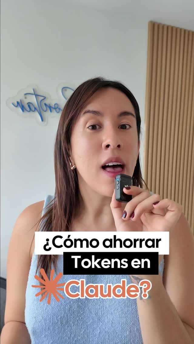 Si usas Claude y cada rato te sale el famoso cartelito de que llegaste al límite, esto te va a servir.

En este video te explico qué son los tokens, por qué se te acaban tan rápido y ajustes simples para que tu suscripción te rinda mucho más.

Spoiler: uno de ellos tiene que ver con la hora a la que usas Claude.

Guarda este video porque lo vas a necesitar.

¿Quieres que te enseñe a crear una Skill paso a paso? Comenta SKILL y te lo traigo.

#Claude #inteligenciaartificial #ia #instagramreels #tech