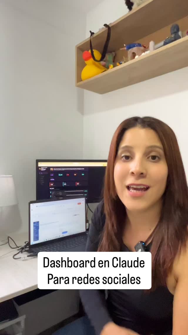 Comenta DASHBOARD y accede al tutorial para aprender a crear tu propio reporte y agente de IA para tus redes sociales con Claude.

No necesitas programar, solo seguir los pasos y en cuestión de minutos vas a lograr crear un Dashboard personalizado para tus redes sociales y medir su rendimiento con IA, tener ideas de contenido y conocer mejor a tu audiencia